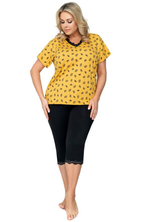 Queen 3/4 Plus Size Piżama