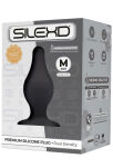 Korek Analny Plug Model 2 M 9Cm Black Silexd - 2