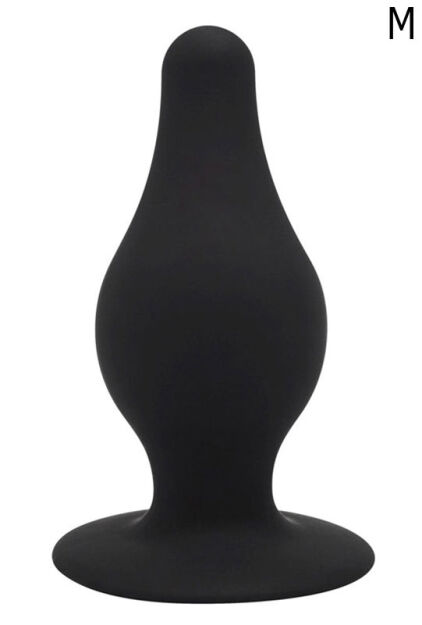 Korek Analny Plug Model 2 M 9Cm Black Silexd