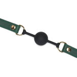 Knebel Mossy Chic Leather Ball Gag Liebe Seele - 3