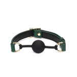 Knebel Mossy Chic Leather Ball Gag Liebe Seele - 2