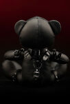 EDDY bear Miś BDSM czarny - 2
