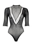 Body Le Désir Short Sleeve Teddy One Size Black Le Désir - 5