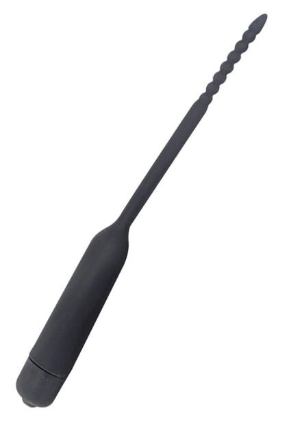 Wibrująca sonda do cewki Brutus Trembler Silicone Vibrating Sound Black