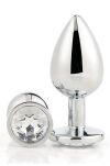 Korek Analny Gleaming Love Silver Plug Medium Dreamtoys - 2