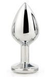 Korek Analny Gleaming Love Silver Plug Medium Dreamtoys - 3