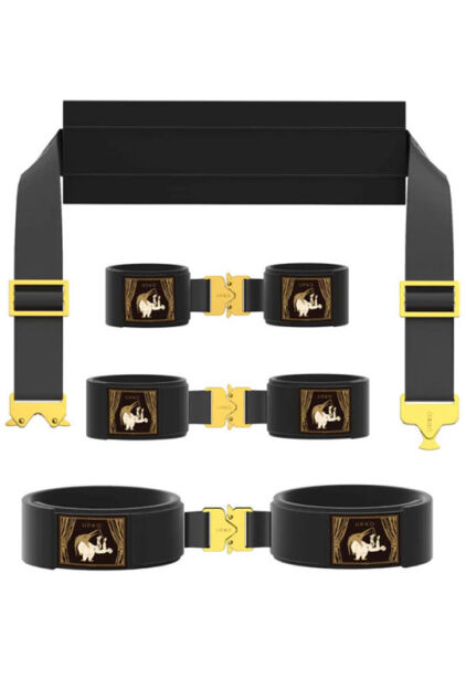 Zestaw Bdsm Clack Bondage Restraints Gear UPKO