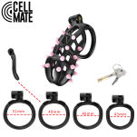 Pas cnoty FlexiSpike Chastity Cage Size 4 CELLMATE - 4