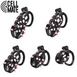Pas cnoty FlexiSpike Chastity Cage Size 4 CELLMATE - 6