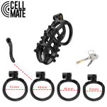 Pas cnoty FlexiSpike Chastity Cage Size 4 CELLMATE - 7