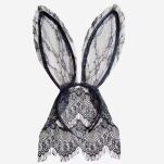Koronkowa maska królika Bunny Mask Voile – Lace Kinky Diva - 4