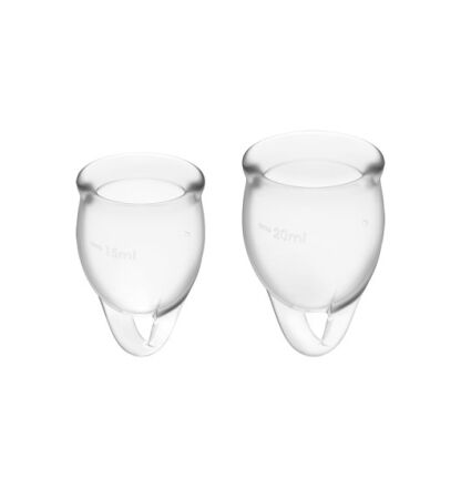 Kubeczki Menstruacyjne Feel Confident Menstrual Cupset Satisfyer