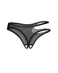 Stringi otwarte czarne Saturis L/XL Obsessive - 6