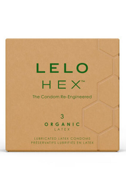 Prezerwatywy organiczne LELO HEX Organic Condoms 3 pack