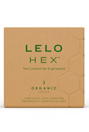 Prezerwatywy organiczne LELO HEX Organic Condoms 3 pack