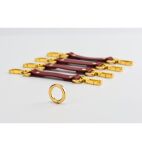 Zestaw Czerwonych Skórzanych Akcesoriów Upko Leather Kinky Tools Set Red UPKO - 5