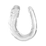 Podwójne dildo 34 cm Clear Medium Double Trouble King Cock - 2