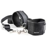 Zestaw do krępowania Cuff & Tether Set - Black Fetish Fantasy Series - 3