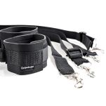 Zestaw do krępowania Cuff & Tether Set - Black Fetish Fantasy Series - 4