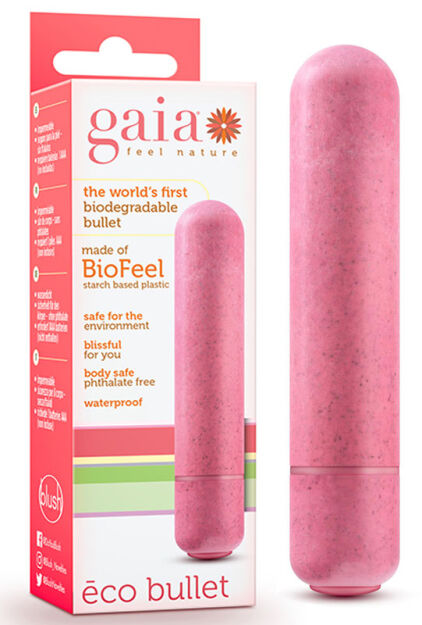 Wibrator Blush Gaia Eco Bullet Coral Blush
