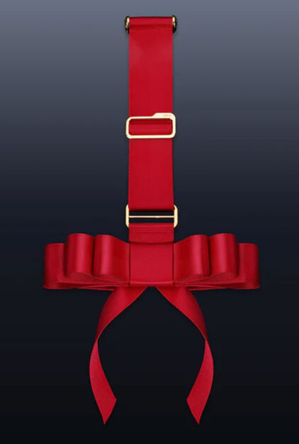 Upko Portable Bowknot Over-the-door Hand Restraint Gear