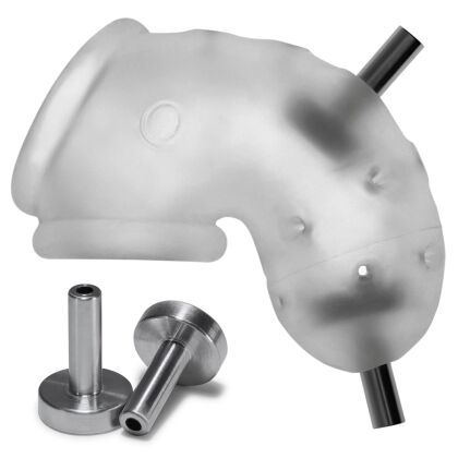Pas cnoty Airlock Electro Air-Lite Vented Chastity Clear Oxballs