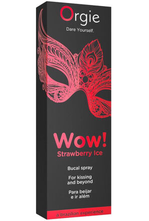 Spray do seksu oralnego Strawberry Ice Spray 10 Ml Orgie
