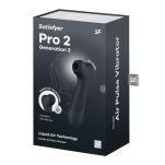 Stymulator łechtaczki Pro 2 Generation 3 with Liquid Air black Satisfyer - 5