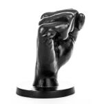 Korek analny AB93 Enrico 13 x 10.5cm All Black - 4