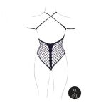 Body Leda Xiii With Crossed Neckline Black Osx Le Désir - 4