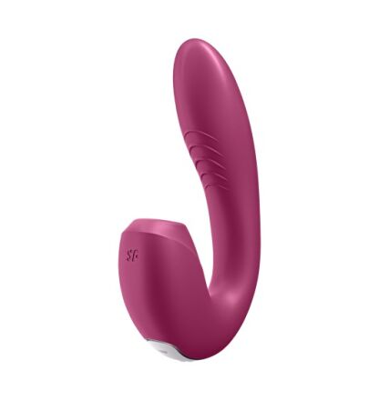 Wibrator Ze Stymulatorem Sunray Connect App Berry Satisfyer