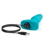 Korek analny Rimming Plug 2 Teal b-Vibe - 6