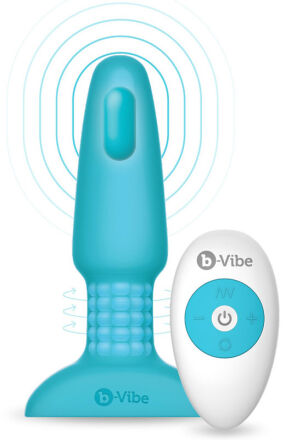 Korek analny Rimming Plug 2 Teal b-Vibe