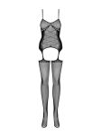 Bodystocking G314 Czarny S/M/L Obsessive - 5