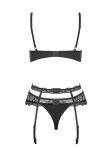 Komplet Bielizny Heartina S/M Obsessive - 7