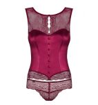 Miamor Gorset Bordowy L/Xl Obsessive - 5