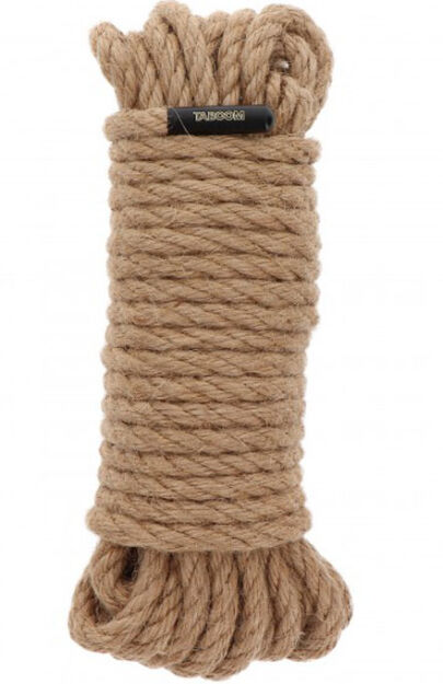 Konopna Lina Do Wiązania Hemp Rope 10 Meter 7 Mm Nude Taboom