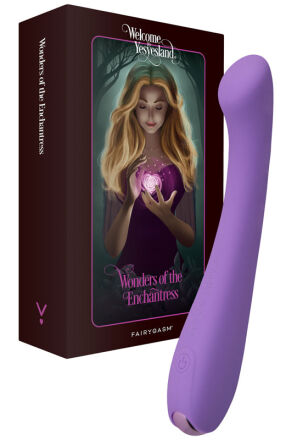 Wibrator do punktu G FairyGasm FairyGasm MerryWand Violet