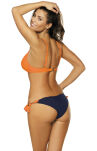 Virginia M-456 Dark Navy-Calendula Kostium kąpielowy - 4