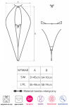 Obssesive 830-Ted-1 Body Czarne S/M Obsessive - 7