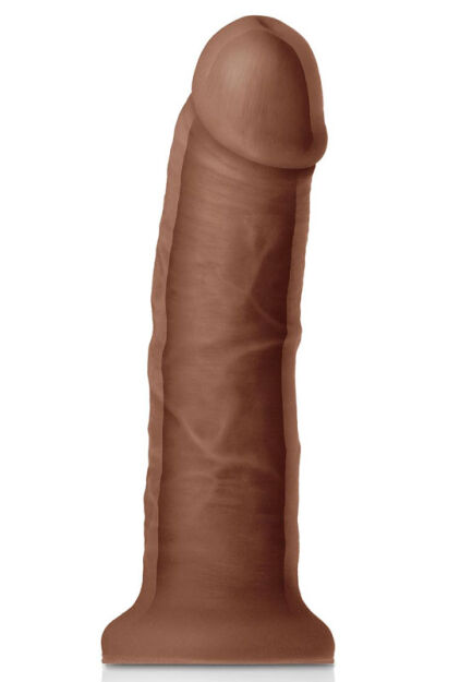 Dildo Dual Density Girth Brown NS Novelties
