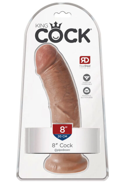 Dildo King Cock 8 Tan Pipedream