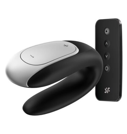 Wibrator Dla Par Double Fun Black Satisfyer