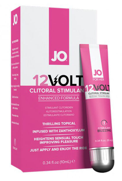 System JO For Her Clitoral Serum Buzzing 12Volt 10 ml