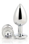 Korek Analny Gleaming Love Silver Plug Large Dreamtoys - 2
