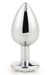 Korek Analny Gleaming Love Silver Plug Large Dreamtoys - 3