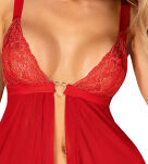 Komplet Bielizny Babydoll + Stringi Elianes Xs/S Obsessive - 3