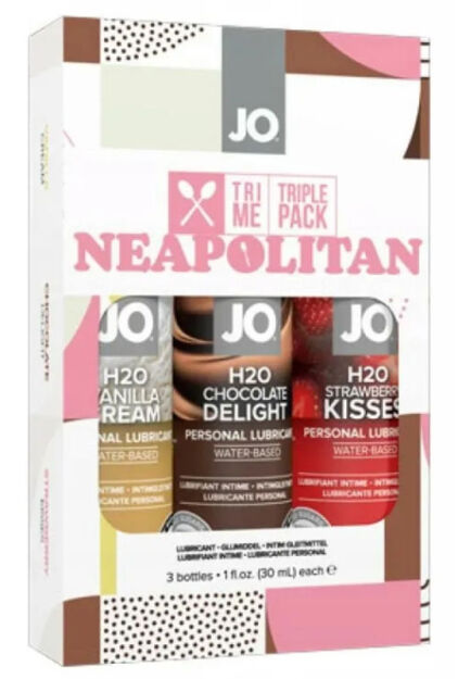 Neapolitana Lubrykant Zestaw 3 X 30 Ml System JO