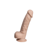 Dildo Z Przyssawką 21 Cm Real Skin Model 1 8