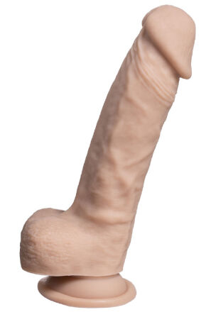 Dildo Z Przyssawką 21 Cm Real Skin Model 1 8" Flesh Silexd